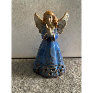 Angel Bell With Dove 4.5 inches tall #947
